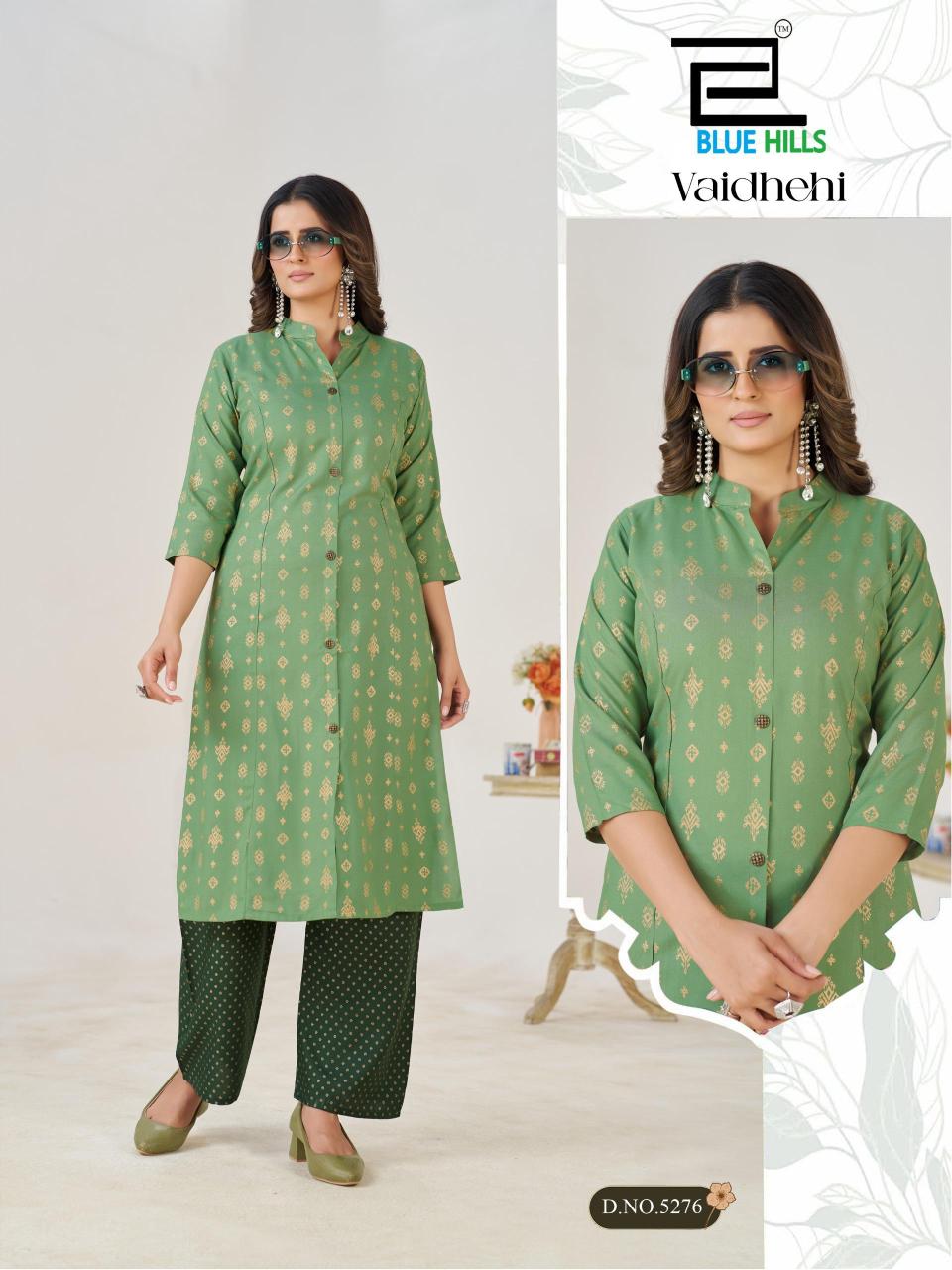 Blue hills vaidhehi princess cut kurtis wholesale